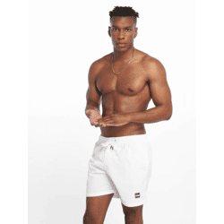 bequeme Urban Classics Herren Hose Kordelzug Reißverschluss 120 g/m² Weiß