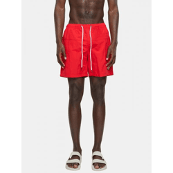 leichte Urban Classics Herren Shorts Kordelzug Reißverschluss 120 g/m² Rot