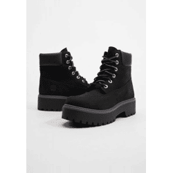 lässige Timberland Damen Boots Schwarz