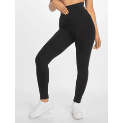 bequeme Urban Classics Damen Hose Stretch 250 g/m² Schwarz