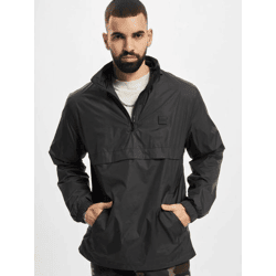 funktionale Urban Classics Herren Jacke Reißverschluss Taschen 58 g/m² Schwarz
