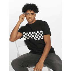 bequemes URBAN CLASSICS Herren T-Shirt 200 g/m² mit Baumwolle Schwarz/Weiß