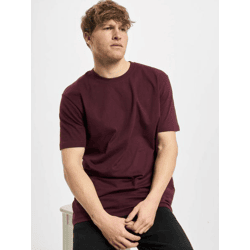 lässiges Urban Classics Herren T-Shirt 200 g/m² mit Baumwolle Bordeaux-Rot