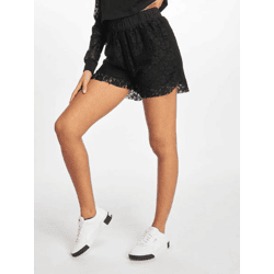 lässige Urban Classics Damen Shorts Stretch 140 g/m² Schwarz
