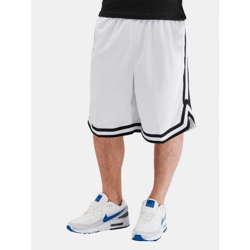 Casual URBAN CLASSICS Men's Shorts, 130 g/m², White/Black
