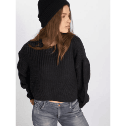Casual Urban Classics Women's Oversized Sweatshirt, Black