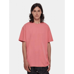 Casual URBAN CLASSICS Men's T-Shirt, 240 g/m², Cotton, Pink