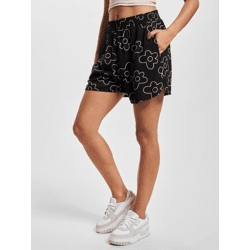 bequeme Urban Classics Damen Shorts Taschen 115 g/m² Schwarz