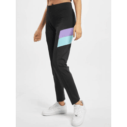 bequeme Urban Classics Damen Hose Stretch 250 g/m² Schwarz