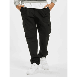 vielseitige URBAN CLASSICS Herren Hose Kordelzug Taschen 225 g/m² mit Baumwolle Schwarz