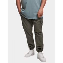 moderne URBAN CLASSICS Herren Jeans Stretch Reißverschluss Taschen mit Baumwolle Anthrazit
