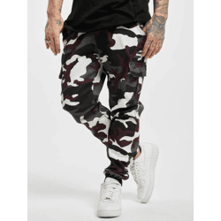 moderne URBAN CLASSICS Herren Jeans Stretch Reißverschluss Taschen mit Baumwolle Camouflage