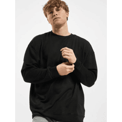 bequemes Urban Classics Herren Sweatshirt 300 g/m² Schwarz