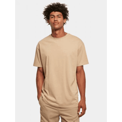 bequemes Urban Classics Herren T-Shirt 180 g/m² mit Baumwolle Beige