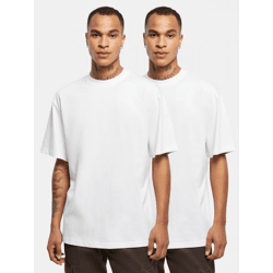 sportliches URBAN CLASSICS Herren T-Shirt 180 g/m² mit Baumwolle Weiß