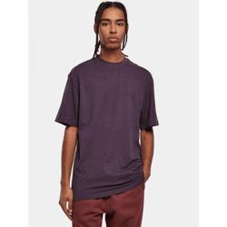 lässiges URBAN CLASSICS Herren T-Shirt Oversize 180 g/m² mit Baumwolle Violett