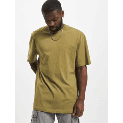 modernes URBAN CLASSICS Herren T-Shirt Oversize 180 g/m² mit Baumwolle Oliv-Grün