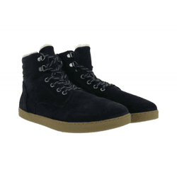 Timeless GROUNDIES Vancouver Barefoot Shoes—Durable Men's Genuine Leather Hiking Boots with TrueSense and Sheep's Wool GND-220242-07 Na