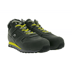 GARSPORT Kuruk Monza Mid S3S Herren & Damen Sicherheits-Schuhe mit Michelin-Arrow-HRO-Gummisohle Echtleder-Schuhe Arbeits-Halbstiefel MGDS1