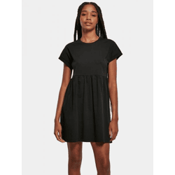 sportliches Urban Classics Damen T-Shirt 180 g/m² mit Baumwolle Schwarz