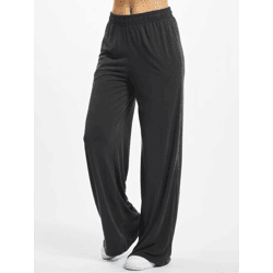 bequeme URBAN CLASSICS Damen Jeans Kordelzug 105 g/m² Schwarz