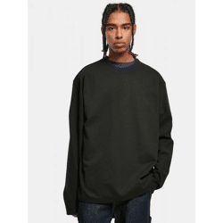 bequemes URBAN CLASSICS Herren T-Shirt Oversize 300 g/m² mit Baumwolle Schwarz