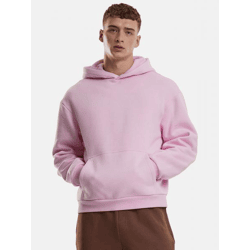 weicher URBAN CLASSICS Herren Hoodie Kapuze 330 g/m² mit Baumwolle Rosa
