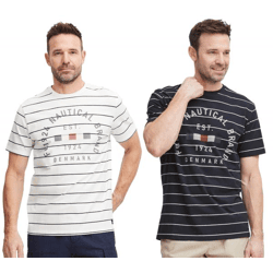 klassisches FQ1924 FQTom SS Herren T-Shirt mit Rundhals Shirt 21900644 in Weiß oder Grau