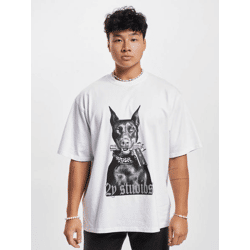 sportliches 2Y Studios Herren T-Shirt Oversize 300 g/m² mit Baumwolle Weiß