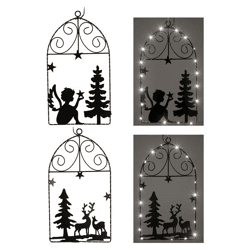 LED window to hang up, 2/s, approx. 25x45cmH