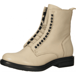 Trendige Venturini Milano Stiefelette Schnürschuhe für Damen 1101072 46 Beige