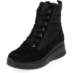 Modische igi&co Stiefelette Schnürschuhe für Damen 46548 00 Schwarz