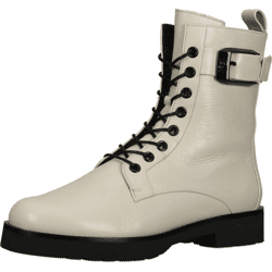 Trendige högl Stiefelette Schnürschuhe für Damen 4-130630 1600 Hautfarben