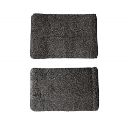 multimat Saugaktivmatte Fuß-Matte weiche Tür-Matte mit rutschfester Rückseite 40x60cm Grau oder Braun