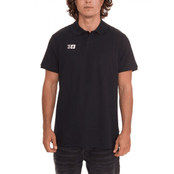 Outfitter OCEAN FABRICS Herren Polo-Hemd angenehmes Sommer-Shirt 1049-OTW-03 Schwarz