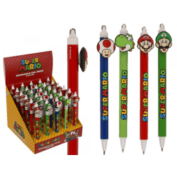 Super Mario - Radierbarer Stift - 30er Display