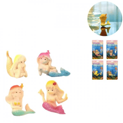 Meerjungfrau Magic Water, 4er-Set, gemischt
