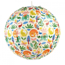 Rex London Laterne „Wild Wonders“ aus Papier, 40 cm