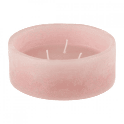 J-Line Schwimmkerze, rosa, 15 cm