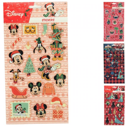 Lizenz-Aufkleber „Puffy Christmas“, 30 x 15,5 cm, 4 verschiedene Motive