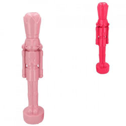 Statue Nussknacker fuchsia/rosa 36 cm 2 Stück sortiert