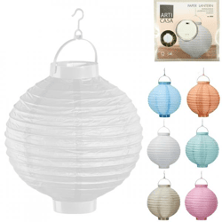 Arti casa Laterne LED auf Batterie 21 cm 6 sortiert