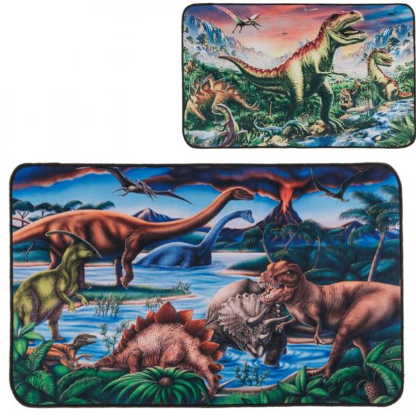 Out of te blaue Bodenmatte Dinosaurier 80 x 50 cm 2 sortiert