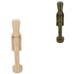 Bild Nussknacker sand/grün 16,5 cm 2 sortiert