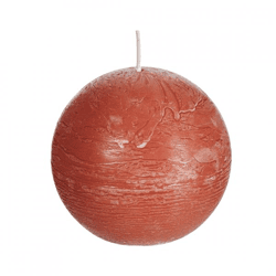 (R) Spaas Kugel Kerze Ingwer 8 cm