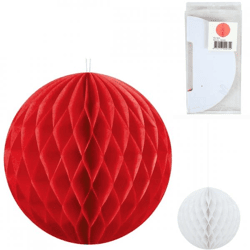 Wabenpapier 25 cm 2 sortiert 3er Set