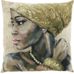 Unique Living Kissen Siwa Frau 45 x 45 cm