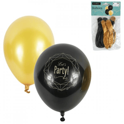 Folat Luftballons Lets party 30 cm Satz von 6