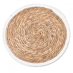 Tischset Böhmisches Schilfrohr naturweiß 29 cm