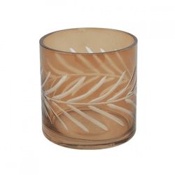 Countryfield Teelichthalter Vesta amber 10 cm